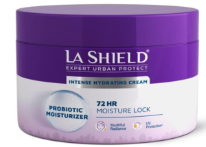 La Shield Probiotic Moisturizer Confront Cream | 72 HR Hydration delicate| & Supple Skin | For Dry Skin, Ordinary Skin, Sleek Skin touchy& Skin speedy| Absorption I Repairs UV Harm | Dermatologically