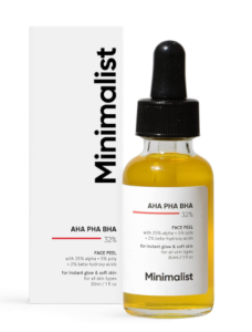 Minimalist 25% AHA + 2% BHA + 5% PHA Peeling Arrangement for Gleaming Skin, Smooth Surface & Pore Cleansing