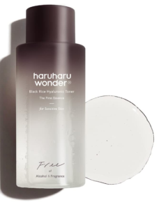 HARUHARU Ponder Dark Rice Hyaluronic Toner for Delicate Skin 5.1 fl.oz / 150ml liquor| Free, Fragrance Free vegetarian| Crurelty Free, EWG-Green