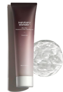 Haruharu Ponder Dark Rice Dampness 5.5 Delicate Cleansing Gel 100ml Matured Dark Rice Confront Wash Froth Cleanser