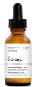Use The Ordinary Caffeine Arrangement 5% for Eyes Form, Puffiness Get Glass Skin Fast