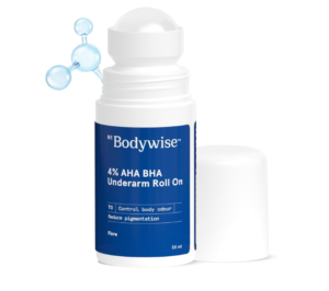 Be Bodywise Underarm Fluid Roll On 50Ml|Fades Underarm Pigmentation For Brilliant Underarm,Kills Odor Causing Bacteria|Aluminium Free,Anti Perspirant|Flora Fragrance|Suitable For Touchy Skin