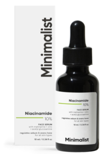 Minimalist 10% Niacinamide Confront Serum for Skin break out Control & Oil Adjusting with Zinc diminishes| Sebum & Pores | Clears Acne Marks imperfections& for Indeed Skin Tone | For Ladies & Men | 1 Fl Oz / 30 ml