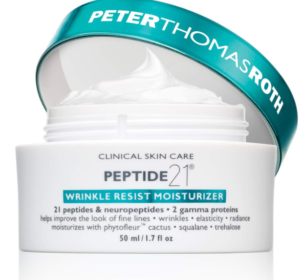 Peptide 21 Wrinkle Stand up to Moisturizer for Unisex 1.7 oz Moisturizer, White