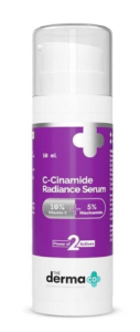 C-Cinamide Brilliance Vitamin C Serum With 10% Vitamin C & 5% Niacinamide for Shining & Spotless Skin - 30ml