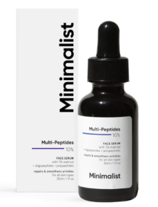 Moderate Multi Peptide Night Confront Serum for Imperishable More youthful Skin, 30 ml | Collagen Boosting, Hydrating & Overnight Repair Serum for Ladies & Men with 7% Matrixyl 3000 & 3% Bio-Placenta