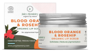 Blood Orange & Rosehip Lip Scour for Pigmented, 10 g, For Dry & Chapped Lips, Certified Natural, 100% Normal, Brutality Free
