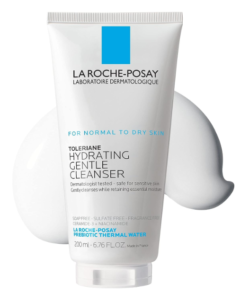 Toleriane Hydrating Tender Cleanser, Confront Wash for Typical to Dry Touchy Skin, Oil-Free