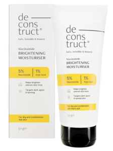 Deconstruct Niacinamide Brightening Confront Cream | 5% Niacinamide + 1% Kojic Corrosive + 5% VitaminC + VitaminE| Confront Cream For Dull Spots and Uneven Skin Tone