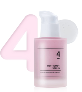 numbuzin No.4 Collagen 73% Pudding Serum | Wrinkle Care, Maturing Gloomy Skin, Brightening, Elastin, Hyaluronic Corrosive, Niacinamide | Korean Skin Care for Confront