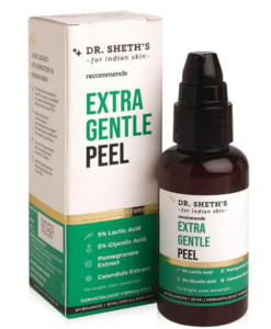 Additional Delicate Peel With 10% AHA Glycolic & Lactic Corrosive For Even-Toned shinning& Skin | Chemical Peel, Peeling Arrangement for Confront, Chemical Exfoliator | For Ladies & Men