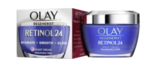 Olay Regenerist Retinol 24 Night Cream l Recharges and Resurfaces Skin Overnight l No Redness or Disturbance | Scent Free l Typical, Sleek, Dry and Combination Skin