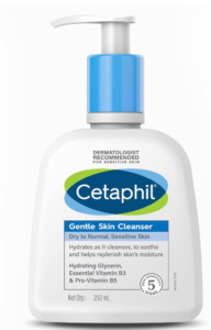 Cetaphil Confront Wash by Cetaphil, Delicate Skin Cleanser for Dry to Typical, Delicate Skin - 250 ml| Hydrating Confront Wash with Niacinamide,Vitamin B5| Dermatologist Prescribed| Paraben, Sulfate