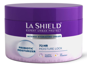 La Shield Probiotic Moisturizer Confront Cream | 72 HR Hydration | Delicate & Supple Skin | For Dry Skin, Ordinary Skin, Sleek Skin & Delicate Skin