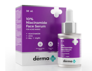 The Derma Co 10% Niacinamide Confront Serum with Zinc for Skin break out Marks | Blurs Skin break out Marks & Dull Spots