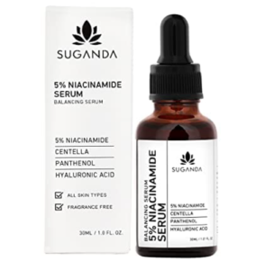 SUGANDA SKINCARE 5% Niacinamide Serum, For Acne/Dark Spots/Acne Marks,Skin Clarifying Serum, For Oil Control & Skin Obstruction Repair, Winter Confront Serum for All Skin sorts, Men & Ladies