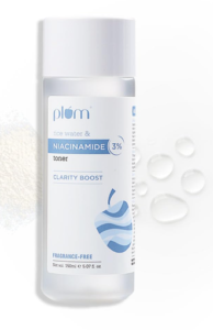 Plum 3% Niacinamide & Rice Water Confront Toner 