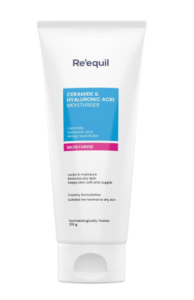 RE' EQUIL Ceramide & Hyaluronic Corrosive Cream | Moisturizer For Confront | Boundary Repair Cream | Long Enduring Hydration | Appropriate For Ordinary To Dry Skin