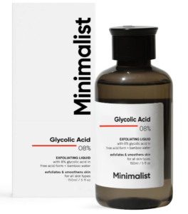 Minimalist 8% Glycolic Corrosive Toner For Shining Skin