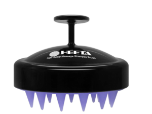 Scalp Massager Hair Development, Scalp Scrubber with Delicate Silicone Bristles for Hair Development & Dandruff Expulsion