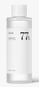 Anua Heartleaf 77% Alleviating Toner I pH 5.5 Skin Inconvenience Care, Calming Skin, Reviving, Decontaminating