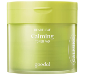 GOODAL Heart Leaf Calming Toner Cushion for All Skin Sorts, Houttuynia Cordata Seriously Calming Care, Profoundly Moisturizing, Immediately Hydrating, and Conditioning