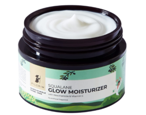 Traveler Squalane (Plant) Shine Moisturizer Cream For Confront With Niacinamide & Vitamin C|Moisturizer For Dry Skin Hydration|Face Moisturizer Cream With Vitamin C For Gleaming Skin|Non-Greasy