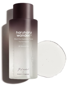 HARUHARU Ponder Dark Rice Hyaluronic Toner for Touchy Skin