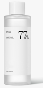 Anua Heartleaf 77% Relieving Toner I pH 5.5 Skin Inconvenience Care, Calming Skin, Reviving, Filtering