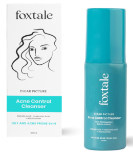 Foxtale 2% Salicylic Corrosive Confront Wash for Sleek & Skin break out Inclined Skin, With Niacinamide and Hyaluronic Corrosive | Against Skin break out Cleanser