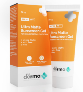 The Derma Co Ultra Matte Sunscreen Gel The Derma Co Ultra Matte Sunscreen Gel