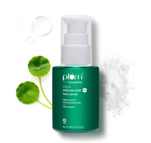 Plum 10% Azelaic Corrosive & Cica Confront Serum | Battles Skin break out | Calms Irritation | Lightweight & Non-sticky | Scent