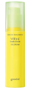 GOODAL Green Tangerine Vitamin C Eye Cream - Dull Circle Help, Versatility Treatment, Delicate Anti-Aging & Anti-Wrinkle Care