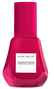 Glow Recipe Pomegranate Peptide Firming Serum - Against Maturing, Skin Fixing & Smoothing Serum with Copper Peptides, Hyaluronic Corrosive + Pomegranate - Lifting & Hydrating Confront Serum for Wrinkles