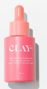 Clayco. Ginseng, Copper Peptide & Ceramide Serum 30 ml | Serum For Confront Gleaming | Ceramide Moisturizer | Japanese Skincare Schedule