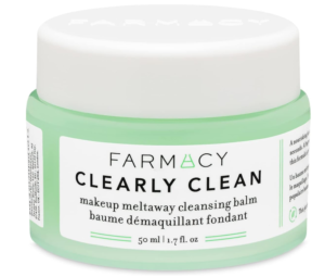 Farmacy Cosmetics Remover Cleansing Emollient - Clearly Clean Fragrance-Free Cosmetics Softening Emollient - Awesome Demulcent Cleanser for Touchy Skin