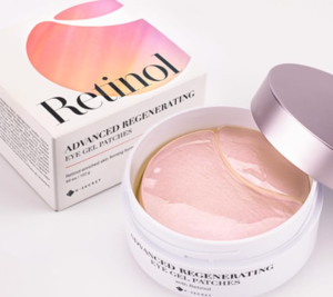 KSECRET Progressed Recovering Eye Gel Patches with RETINOL - Beneath Eye Covers for Anti-Wrinkles, Anti-Aging, Dull Circles, Puffiness