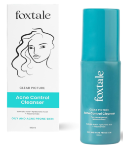 Foxtale 2% Salicylic Corrosive Confront Wash for Sleek & Skin break out Inclined Skin, With Niacinamide and Hyaluronic Corrosive | Hostile to Skin break out Cleanser