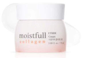 ETUDE Moistfull Collagen Cream, Collagen Water gives Hydration for Bouncy & Dewy Gleam | Delicate and Following |Suits all skin sorts, Korean skincare,