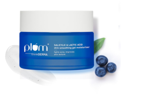 Plum Salicylic & Lactic Corrosive Skin-smoothing Gel Moisturizer | Battles Skin break out | Progresses Skin Surface | Hydrates & Smoothens Skin
