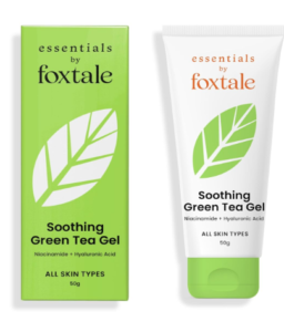 Foxtale Fundamentals Relieving Green Tea Oil Free Confront Moisturizer | for Sleek, Acne-Prone, Combination & Delicate Skin | Hydrates, Brightens and Calms Skin break out | Lightweigh
