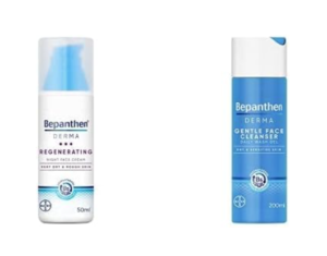 Bepanthen DERMA Tender Confront Cleanser 200ml + Recovering Night Confront Cream