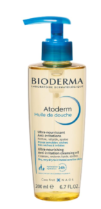 Bioderma Atoderm Huile de douche Anti-iritation Cleaning Oil | 24hrs Hydration | Confront and Body Moisturizer | Relieves Distress - Dry to Exceptionally Dry Touchy Skin