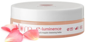 Plum E-Luminence Essentially Supple Cleansing Analgesic | Delicate Cosmetics Remover | Hydrating Improved with Vitamin E | For Typical, Dry, Combination Skin Water Confirmation,