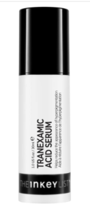 The INKEY LIST 2% Tranexamic Corrosive Treatment Serum to Decrease Hyperpigmentation and Target Uneven Patches and Dim Spots